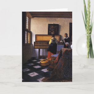 Cartão A lição de música