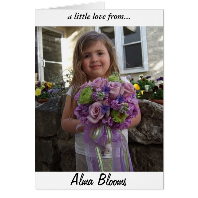 Cartão a little love (Frente)