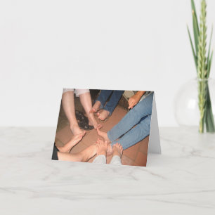 Cartão A little reminder: It's time for your pedicure.