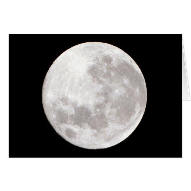 Cartão A Lua (Frente Horizontal)