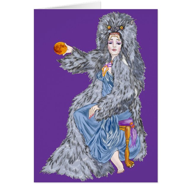 Cartão A lua do caçador (Frente)