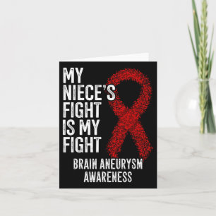 Cartão A Luta da sobrinha é a minha consciência de luta c