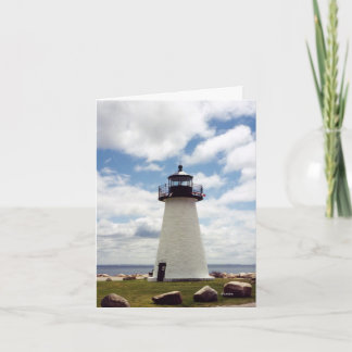 Cartão A luz de Ned--pensamento de você