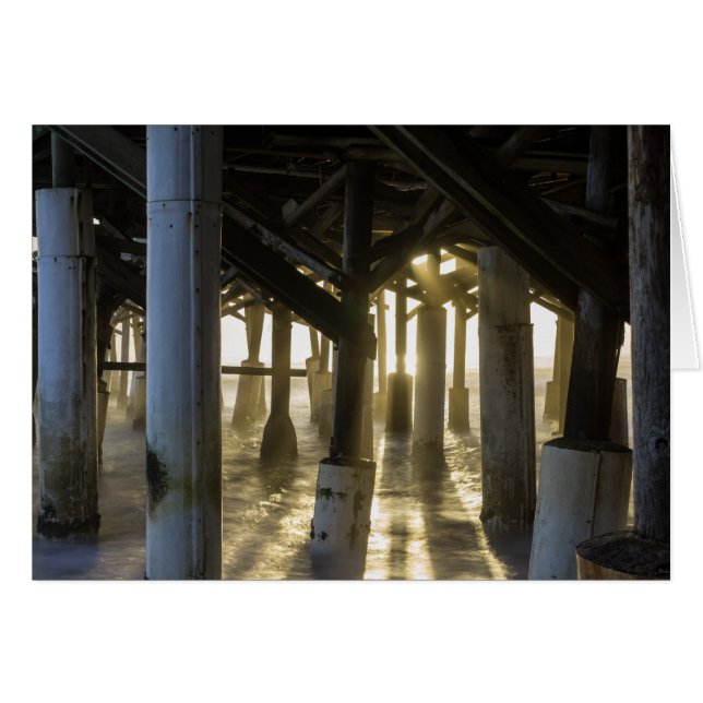 Cartão A Luz Do ouro Entra (Frente horizontal)