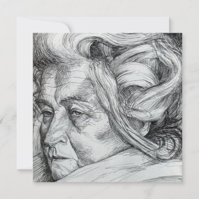 Cartão A Mãe (de Umberto Boccioni) (Frente)