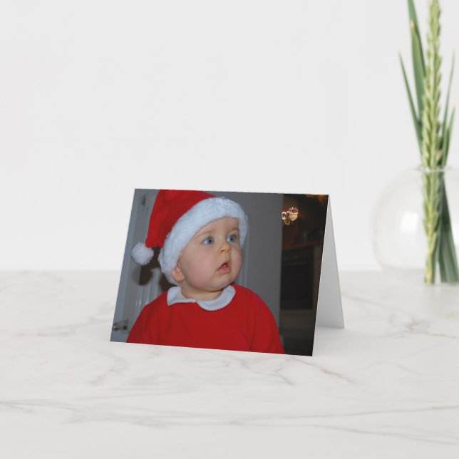 Cartão A Magia do Natal. (Frente)