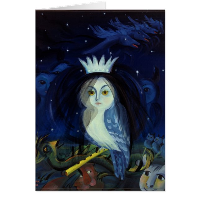 Cartão A mágica da flauta 2002 (Frente)