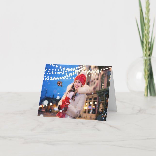 Cartão A Mágica do Natal (Frente)