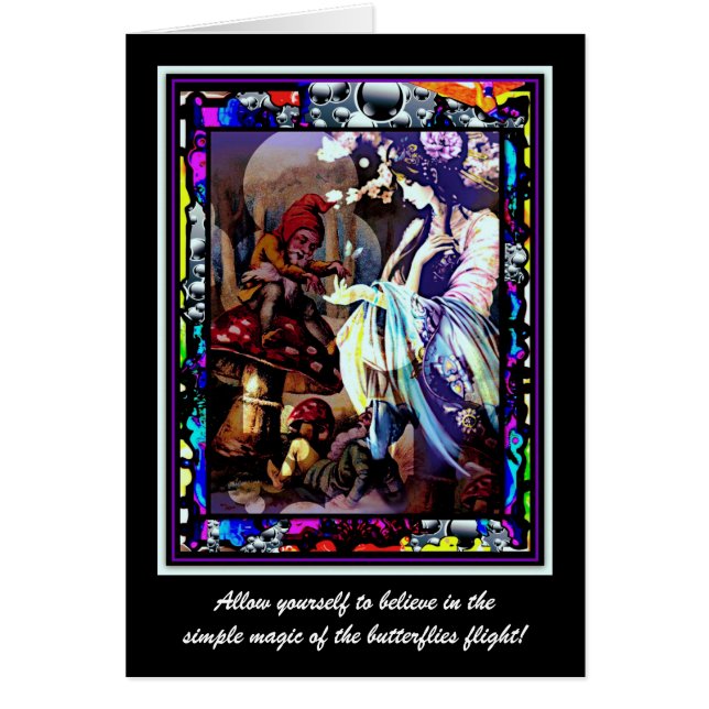 Cartão A mágica simples (Frente)