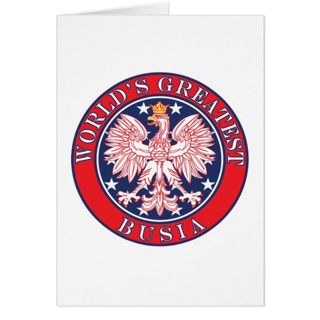 Cartão A maior busia do mundo (Frente)