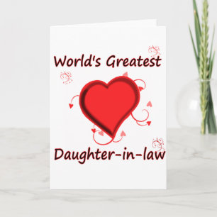 Cartão A maior nora do mundo