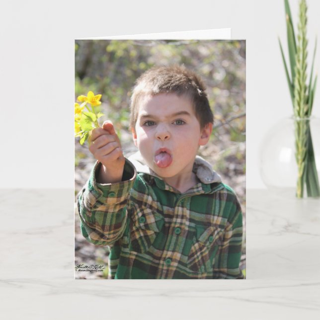 Cartão À mamã, com amor (Frente)