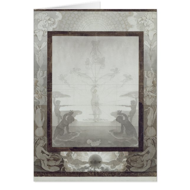 Cartão A manhã, 1807 (Frente)