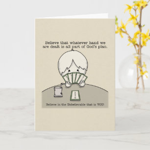 Cartão A Mão que estamos