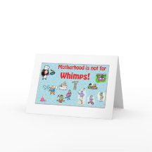 A maternidade não é para o Whimps.