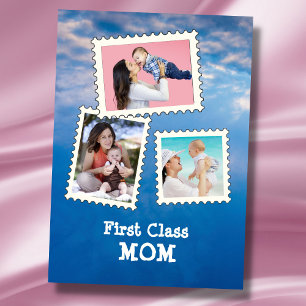 Cartão A melhor mãe do MOM 3 foto personalizada