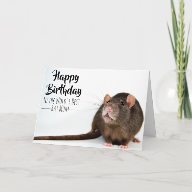 Cartão A melhor Mãe do mundo (Frente)