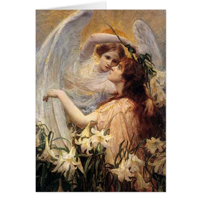 Cartão A mensagem dos anjos (Frente)