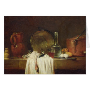 Cartão A mesa de cozinha