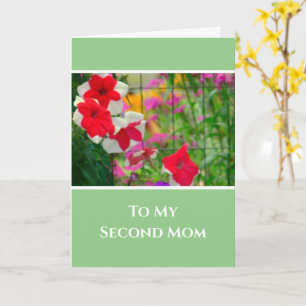 CARTÃO "À MINHA OUTRA MÃE"/FELIZ DIA DAS MÃES/FLORAL