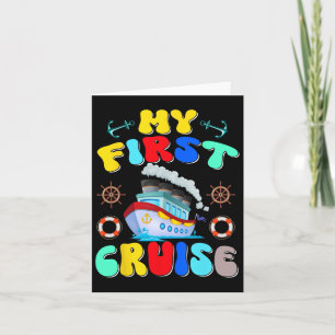 Cartão A Minha Primeira Viagem De Cruzeiro 2025, Cruise S