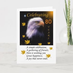 Cartão A mosca com Eagles/comemora