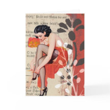 A mulher na Lingerie vermelha, aniversário