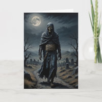A múmia caminha no Halloween