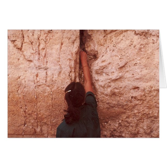 Cartão A Muralha da Despedida (Frente horizontal)