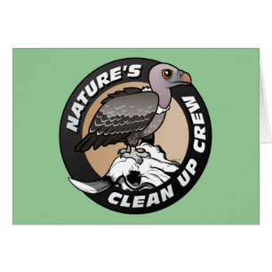 Cartão A natureza limpa o grupo