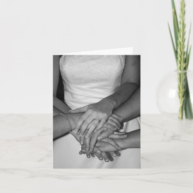 Cartão A noiva (Frente)