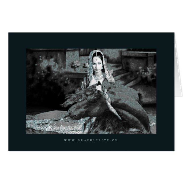 Cartão A Noiva - Cartão, Saudação/Nota (Frente Horizontal)