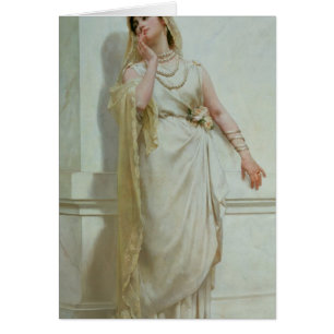 Cartão A noiva nova, 1883