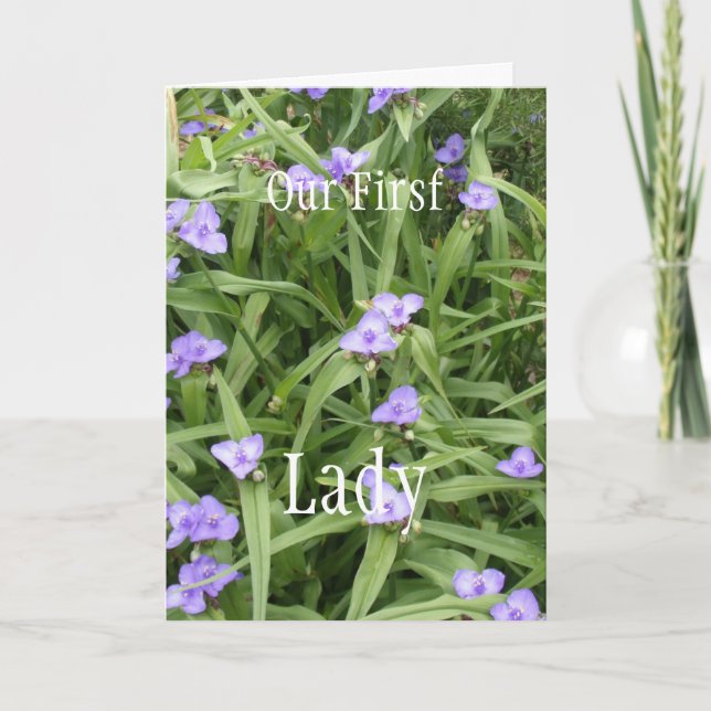 Cartão À Nossa Primeira Senhora (Frente)