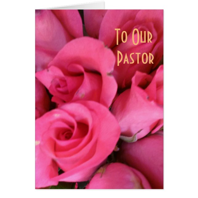 Cartão A nosso pastor (Frente)