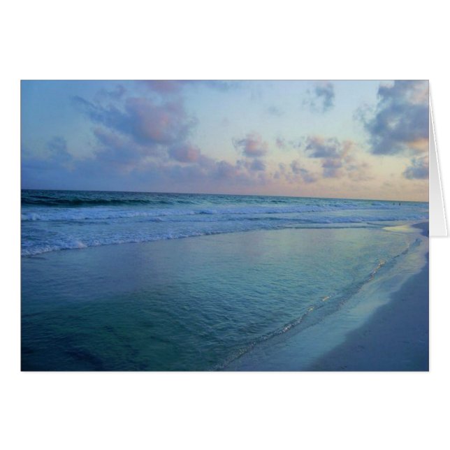 Cartão A Ocultação Azul do Eric (Frente Horizontal)