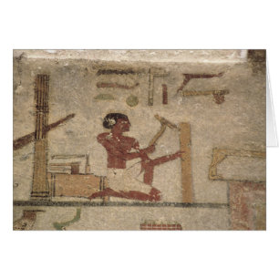 Cartão A oficina do carpinteiro