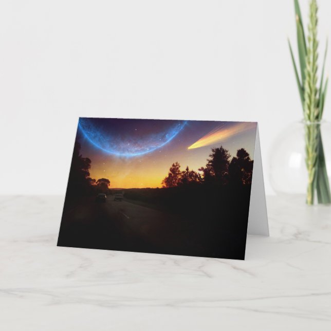 Cartão A opinião da galáxia (Frente)