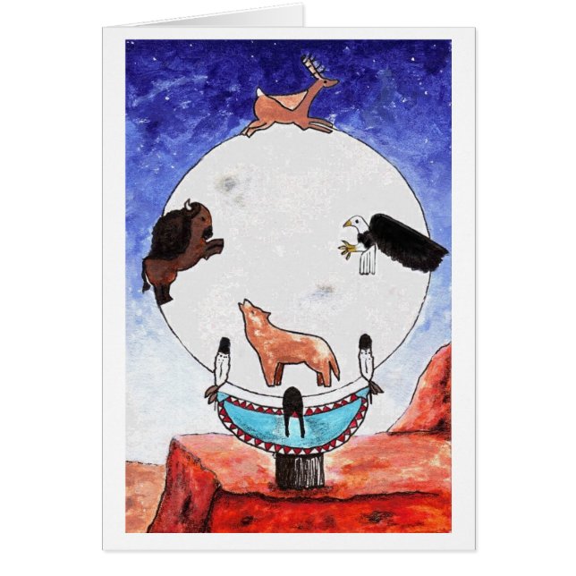 Cartão A oração (Frente)