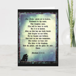 Cartão A Oração do Senhor