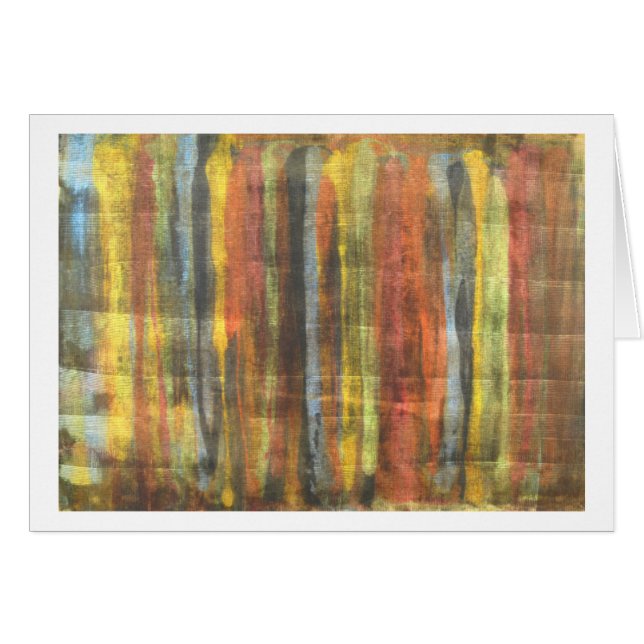 Cartão A paleta do pintor (Frente Horizontal)