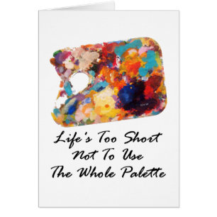 Cartão A paleta inteira