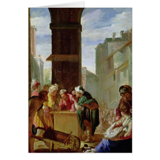 Cartão A parábola da pérola preciosa (Frente)