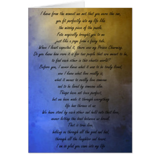 Cartão A parte faltante do quebra-cabeça