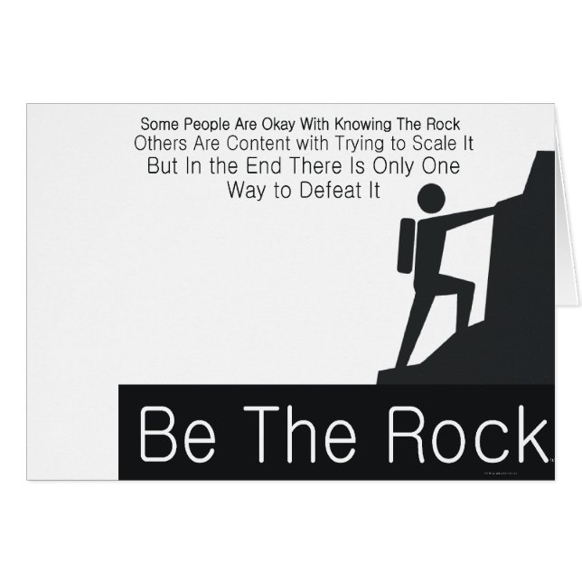 Cartão A PARTE SUPERIOR seja a rocha (Frente Horizontal)