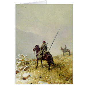 Cartão A patrulha, 1887