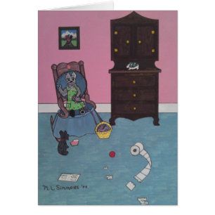 CARTÃO A PEQUENA RASCAL DA AVÓ