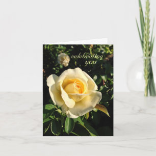 Cartão A Perfect Birthday Rose Greeting Card
