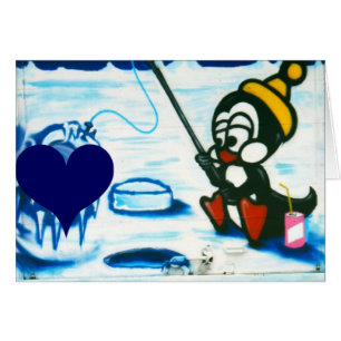 Cartão A pescar por amor_