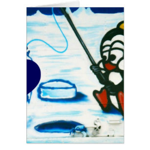 Cartão A pescar por amor_